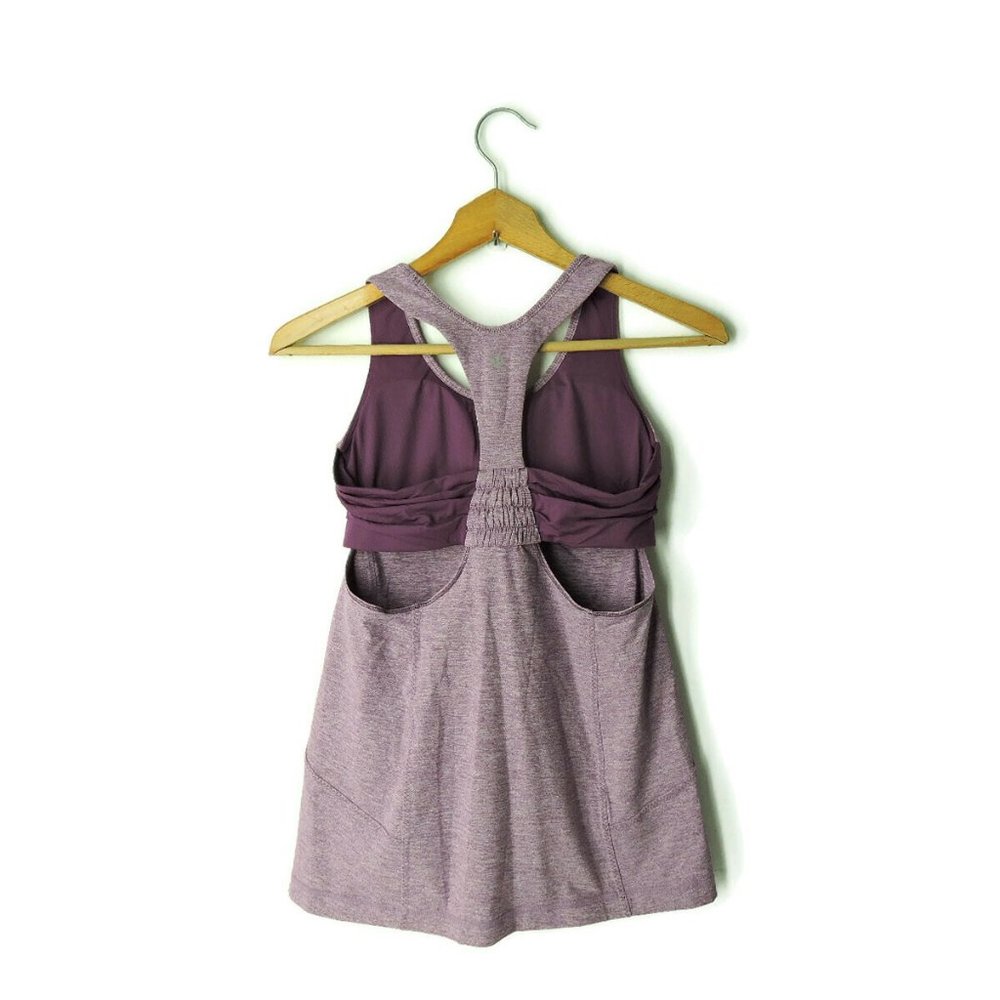 Lululemon Turbo Tank Top Built-In Bra Racerback size 6
